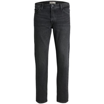 Abbigliamento Uomo Jeans Jack & Jones 12194476 CHRIS-BLACK DENIM Nero