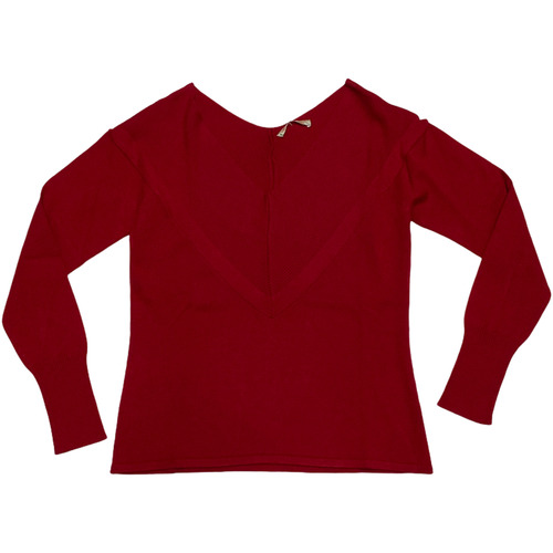 Abbigliamento Donna T-shirts a maniche lunghe Francesca Dei ATRMPN-31475 Rosso