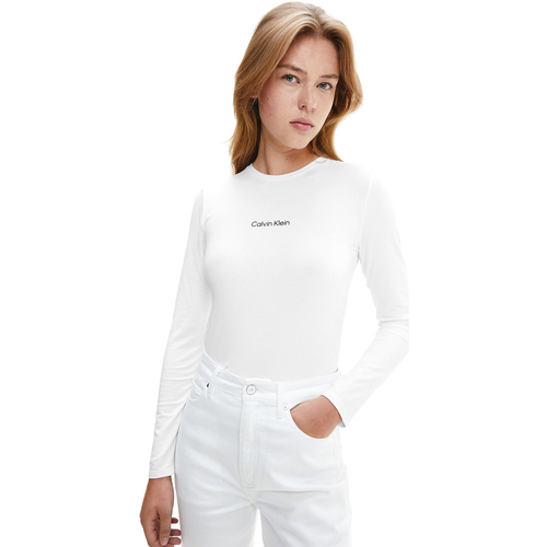 Abbigliamento Donna T-shirt & Polo Calvin Klein Jeans K20K203455 Bianco