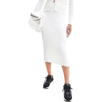 Abbigliamento Donna Gonne Calvin Klein Jeans K20K203486 Bianco
