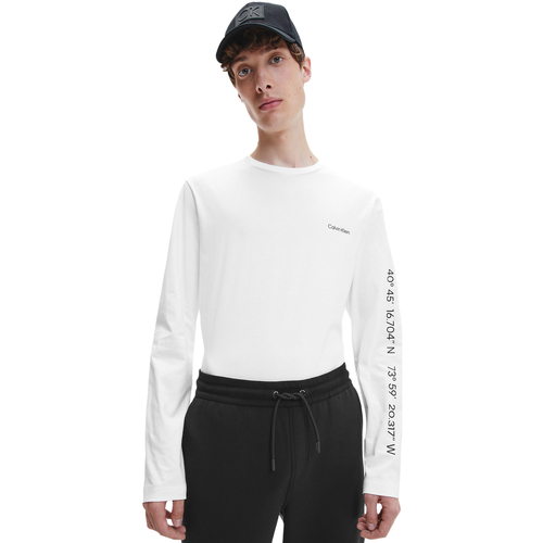 Abbigliamento Uomo T-shirt & Polo Calvin Klein Jeans K10K108445 Bianco
