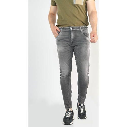Abbigliamento Uomo Jeans Le Temps des Cerises Jogg jeans tapered arcuati grigio N°2 Grigio