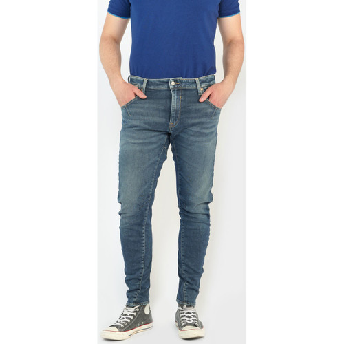 Abbigliamento Uomo Jeans Le Temps des Cerises Jogg jeans tapered arcuati blu N°2 Blu
