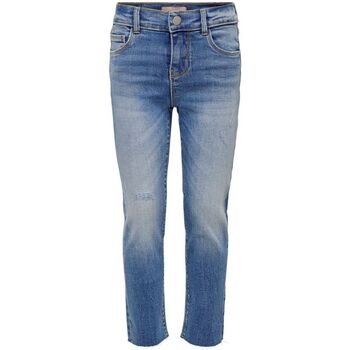 Abbigliamento Bambina Jeans Only 15253090 EMILY-LIGHT BLUE DENIM Blu