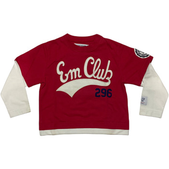 Abbigliamento Unisex bambino T-shirts a maniche lunghe Em-Sign ATRMPN-31579 Rosso