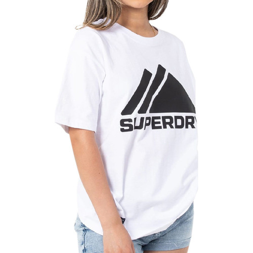 Abbigliamento Donna T-shirt & Polo Superdry W1010607A Bianco