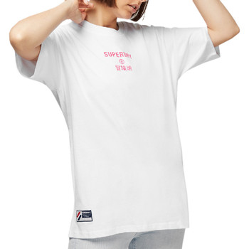 Abbigliamento Donna T-shirt & Polo Superdry W1010703A Bianco