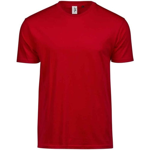 Abbigliamento Uomo T-shirts a maniche lunghe Tee Jays TJ1100 Rosso