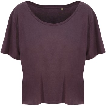 Abbigliamento Donna T-shirts a maniche lunghe Ecologie EA02F Viola