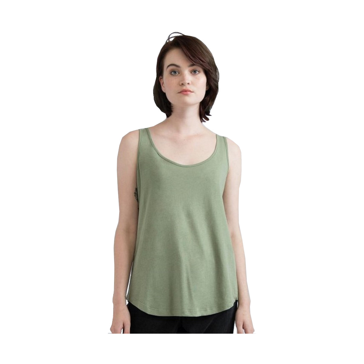 Abbigliamento Donna Top / T-shirt senza maniche Mantis M92 Verde