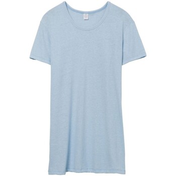 Abbigliamento Donna T-shirts a maniche lunghe Alternative Apparel AT006 Blu
