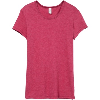 Abbigliamento Donna T-shirts a maniche lunghe Alternative Apparel AT006 Rosso