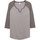 Abbigliamento Donna T-shirts a maniche lunghe Alternative Apparel Outfield 50/50 Grigio