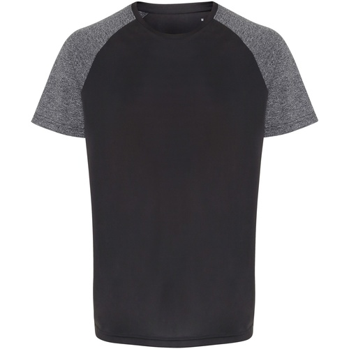 Abbigliamento Uomo T-shirts a maniche lunghe Tridri TR018 Nero