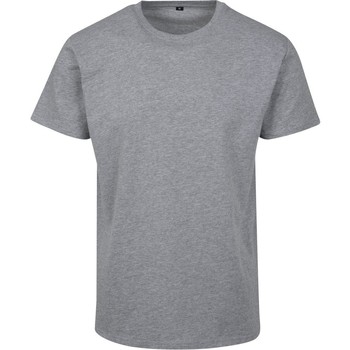 Abbigliamento Uomo T-shirts a maniche lunghe Build Your Brand BY090 Grigio