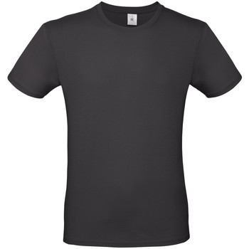 Abbigliamento Uomo T-shirts a maniche lunghe B And C BA210 Nero