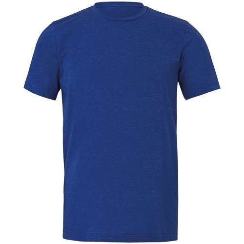 Abbigliamento T-shirt maniche corte Bella + Canvas CVC Blu
