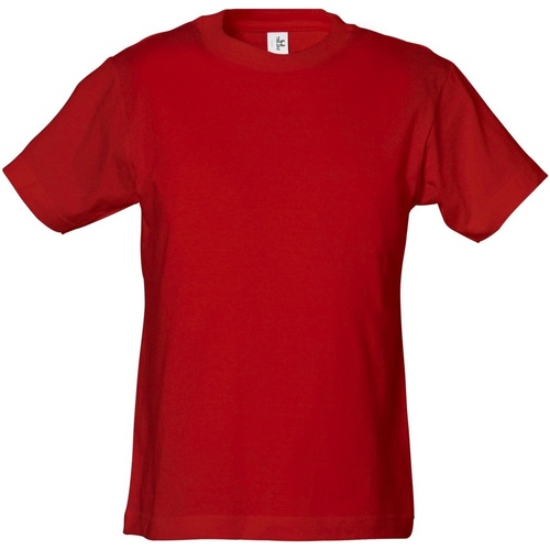 Abbigliamento Bambino T-shirt maniche corte Tee Jays Power Rosso