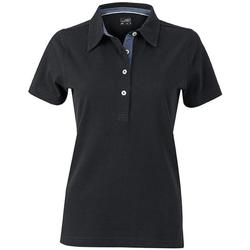 Abbigliamento Donna T-shirt & Polo James And Nicholson FU160 Nero
