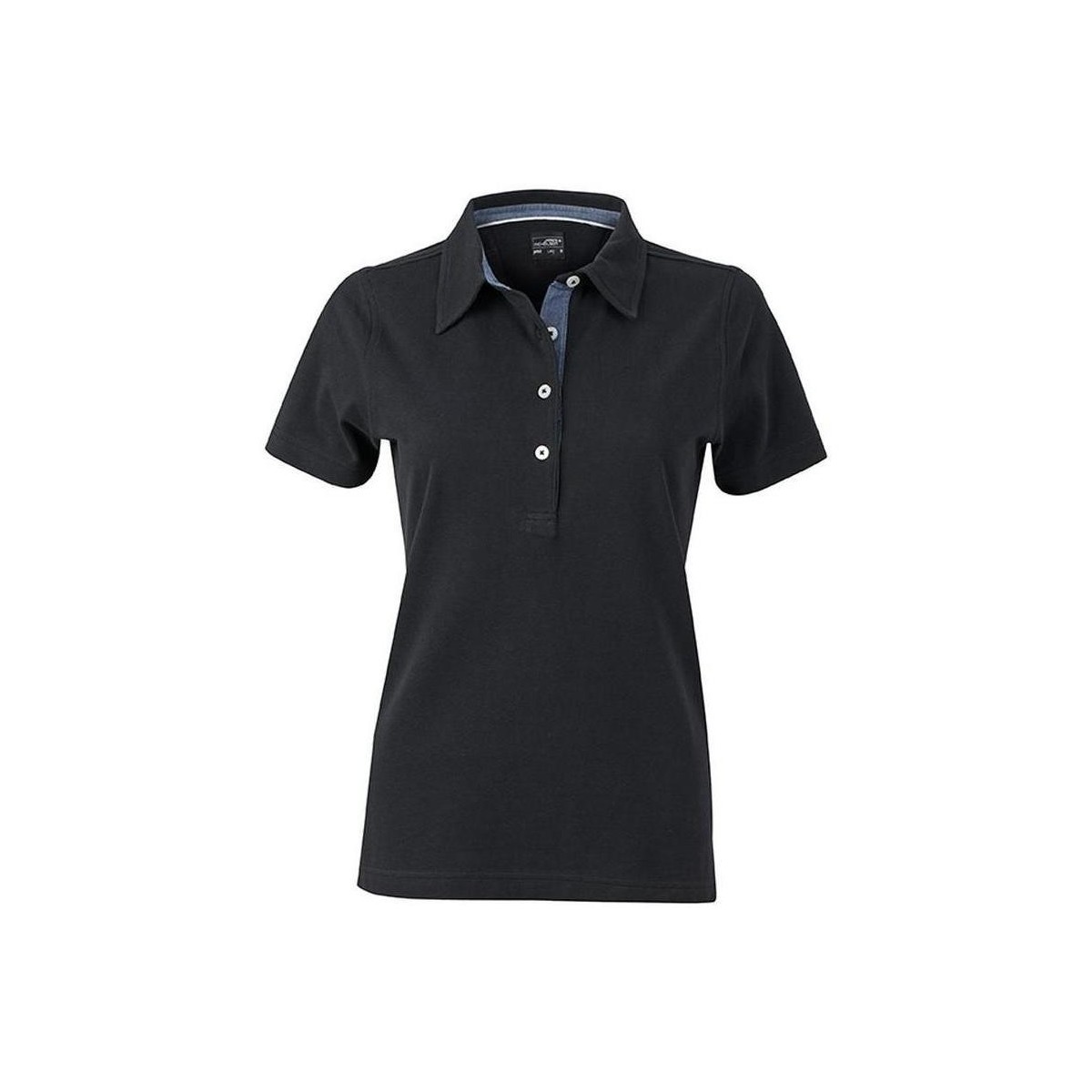Abbigliamento Donna T-shirt & Polo James And Nicholson FU160 Nero