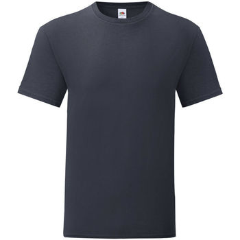 Abbigliamento Uomo T-shirts a maniche lunghe Fruit Of The Loom 61430 Blu
