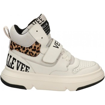 Scarpe Donna Sneakers alte Emanuélle Vee POL.STRAP PELLE/CAVALLINO white
