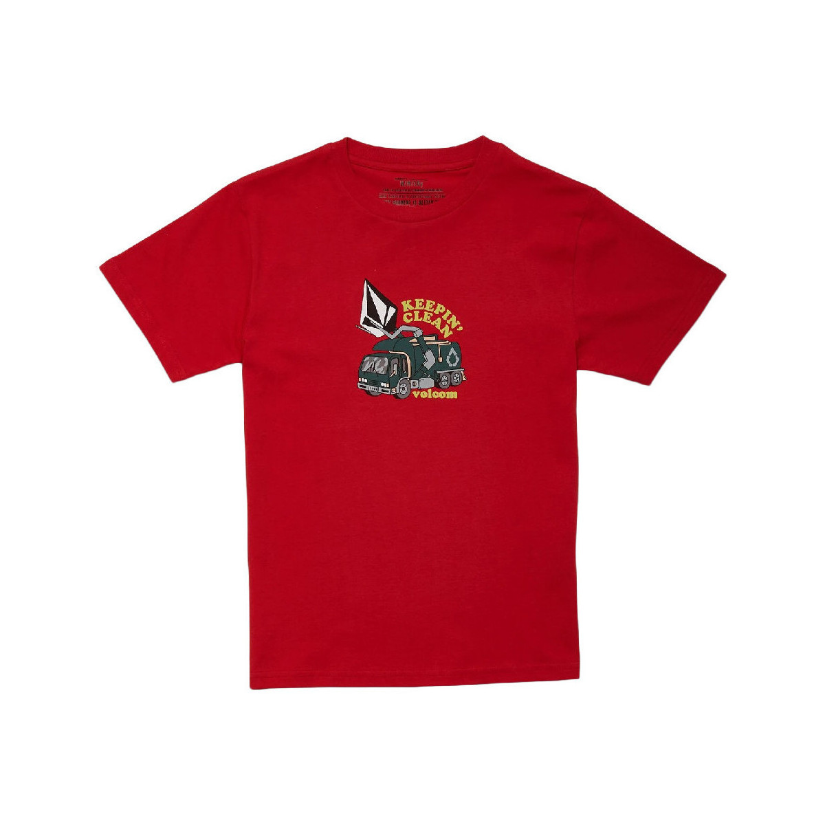 Abbigliamento Bambino T-shirt & Polo Volcom C3532112 Rosso