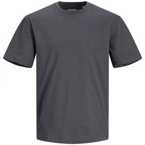 Abbigliamento Uomo T-shirt & Polo Jack & Jones 12190467 RELAXED TEE-ASPHALT Grigio