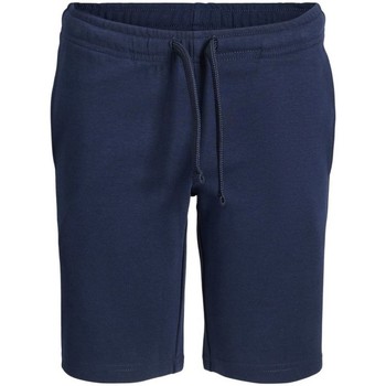 Abbigliamento Bambino Shorts / Bermuda Jack & Jones 12204813 SWEAT SHORT-NAVY BLAZER Blu