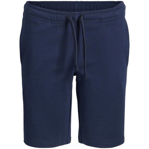 Abbigliamento Bambino Shorts / Bermuda Jack & Jones 12204813 SWEAT SHORT-NAVY BLAZER Blu