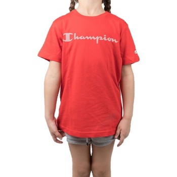 Abbigliamento Unisex bambino T-shirt maniche corte Champion T-Shirt Bambina American Classic Rosso