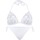 Abbigliamento Donna Costume / Bermuda da spiaggia Liu Jo Costume Completo Bikini Strass Bianco