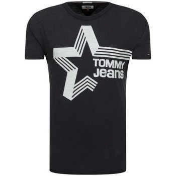 Abbigliamento Uomo T-shirt maniche corte Tommy Jeans T-shirt Uomo Retro Star Blu