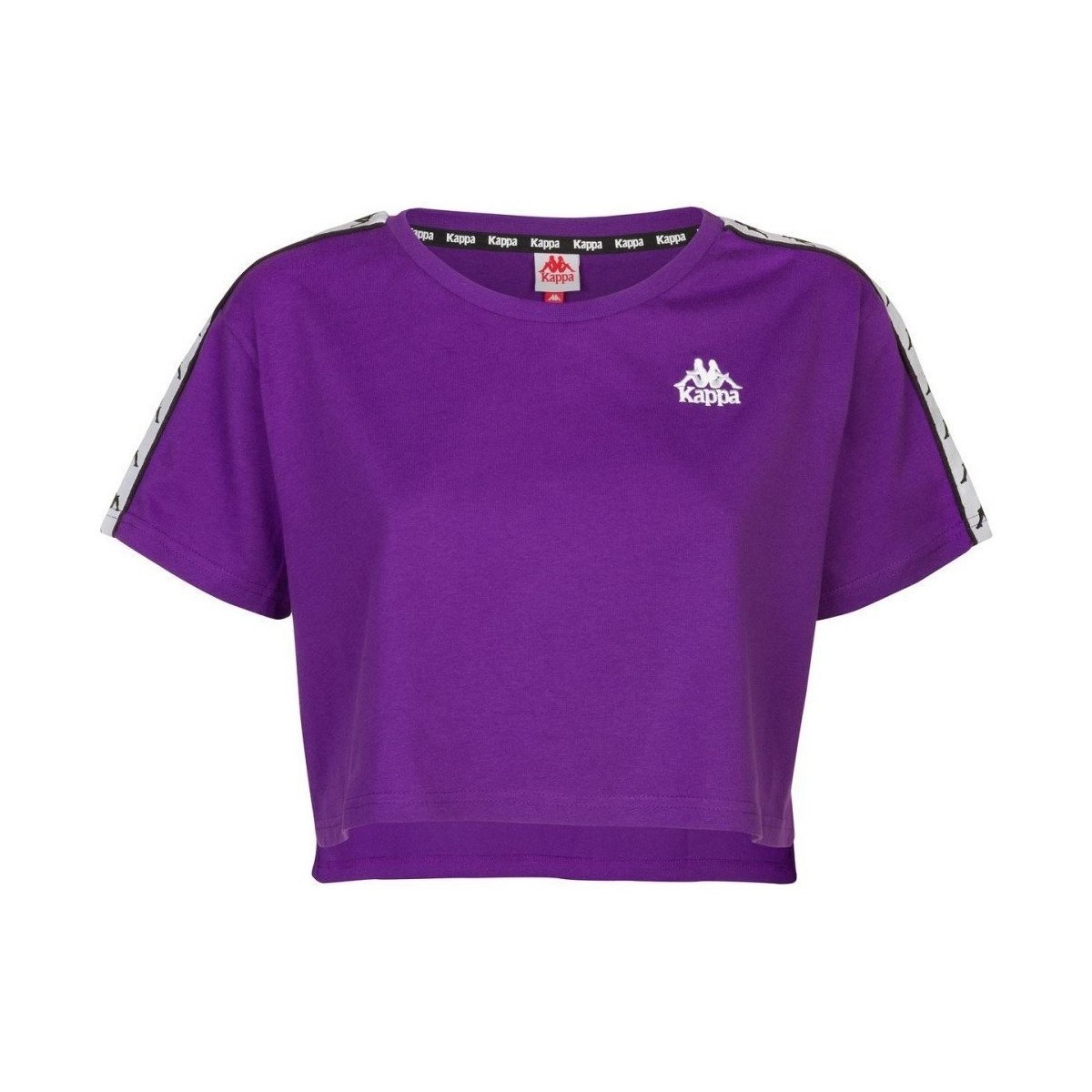 Abbigliamento Unisex bambino T-shirt maniche corte Kappa T-Shirt Junior Banda Apua Viola