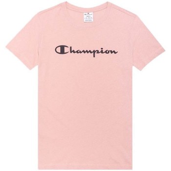 Abbigliamento Donna T-shirt maniche corte Champion T-Shirt Donna American Classic Tee Rosa