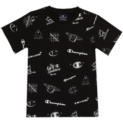 Abbigliamento Unisex bambino T-shirt maniche corte Champion T-Shirt Junior Tee Graffiti Fantasia