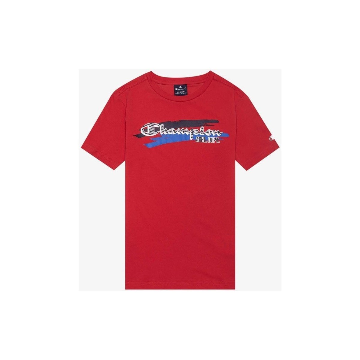 Abbigliamento Unisex bambino T-shirt maniche corte Champion T-Shirt Junior Tee Graphic Shop Rosso