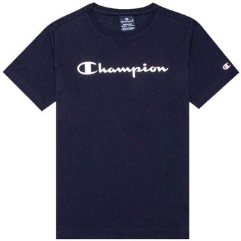 Abbigliamento Unisex bambino T-shirt maniche corte Champion T-Shirt Junior American Classic Tee Blu