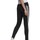 Abbigliamento Donna Pantaloni morbidi / Pantaloni alla zuava adidas Originals Pantaloni Donna Sportswear 3-Stripes Skinny Nero