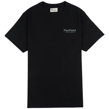 Abbigliamento Uomo T-shirt maniche corte Penfield T-shirt  Hudson Script Nero