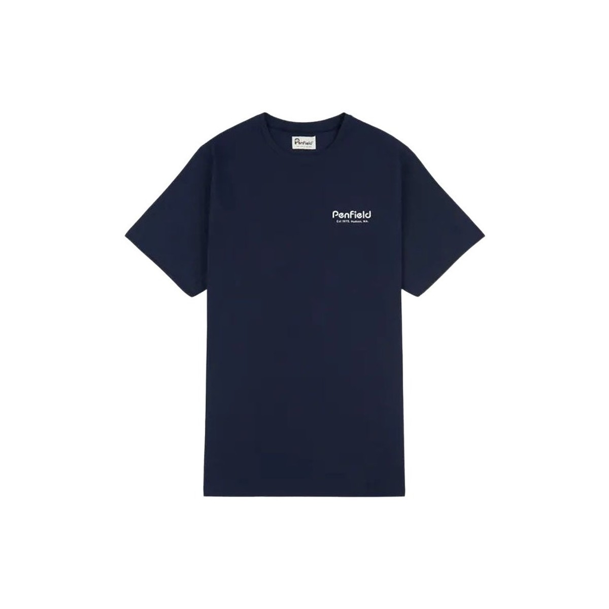 Abbigliamento Uomo T-shirt maniche corte Penfield T-shirt  Hudson Script Blu