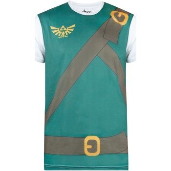 Abbigliamento Uomo T-shirts a maniche lunghe The Legend Of Zelda Classics Verde