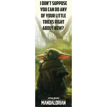 Casa Poster Star Wars: The Mandalorian TA8162 Rosso