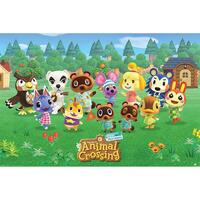Casa Poster Animal Crossing TA7668 Multicolore