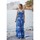 Abbigliamento Donna Abiti lunghi Isla Bonita By Sigris Abito Lungo Mido. Blu