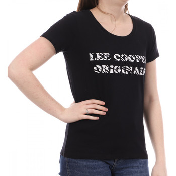 Abbigliamento Donna T-shirt maniche corte Lee Cooper LEE-009429 Nero