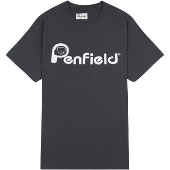 Abbigliamento Uomo T-shirt maniche corte Penfield T-shirt  Bear Chest Print Grigio