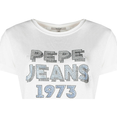 Abbigliamento Donna T-shirt maniche corte Pepe jeans PL504817 | Bibiana Bianco