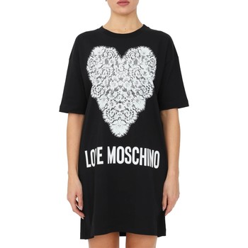 Abbigliamento Donna Abiti corti Love Moschino W592335M3876 Nero
