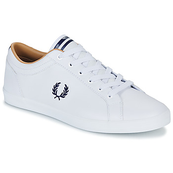 Scarpe Uomo Sneakers basse Fred Perry BASELINE LEATHER Bianco